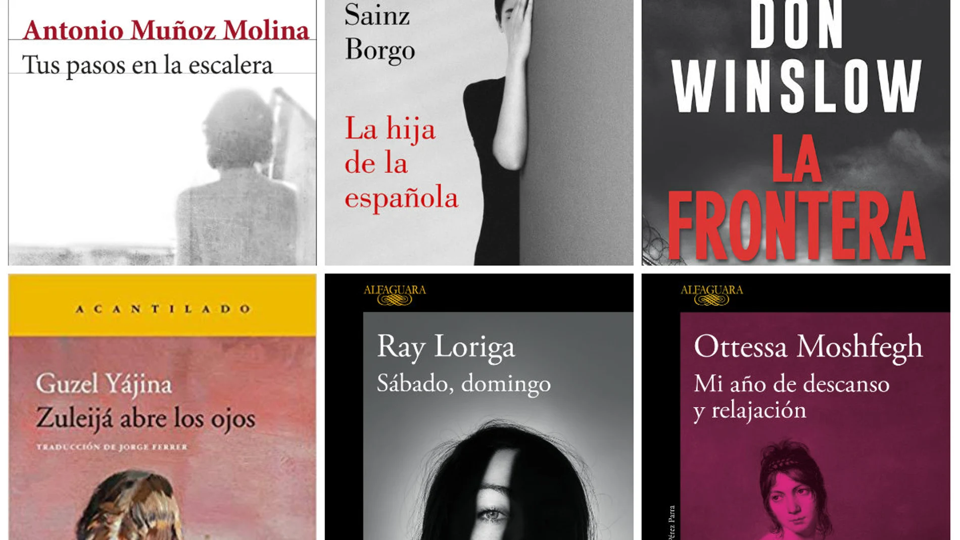 Los autores que deberías leer este mes: Muñoz Molina, Ray Loriga, Sainz  Borgo...