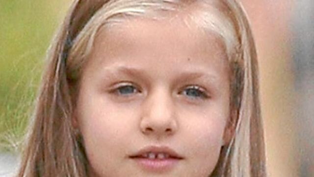 La Infanta Leonor, que celebra hoy su octavo cumpleaños, es la viva imagen de su padre: curiosa, espontánea y natural. Foto: Gtres
