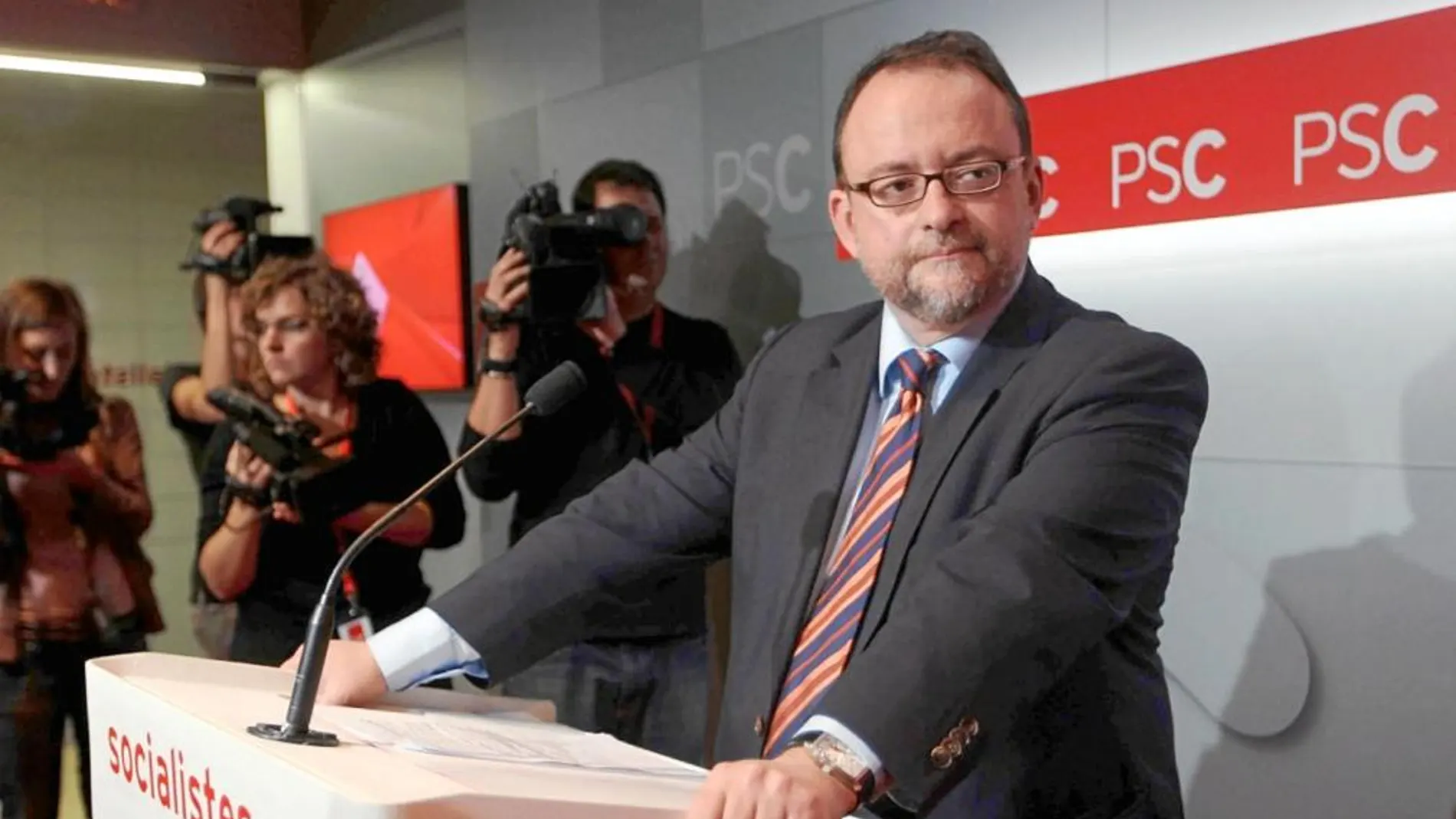 En la imagen, el ex secretario de organización del PSC, Daniel Fernández