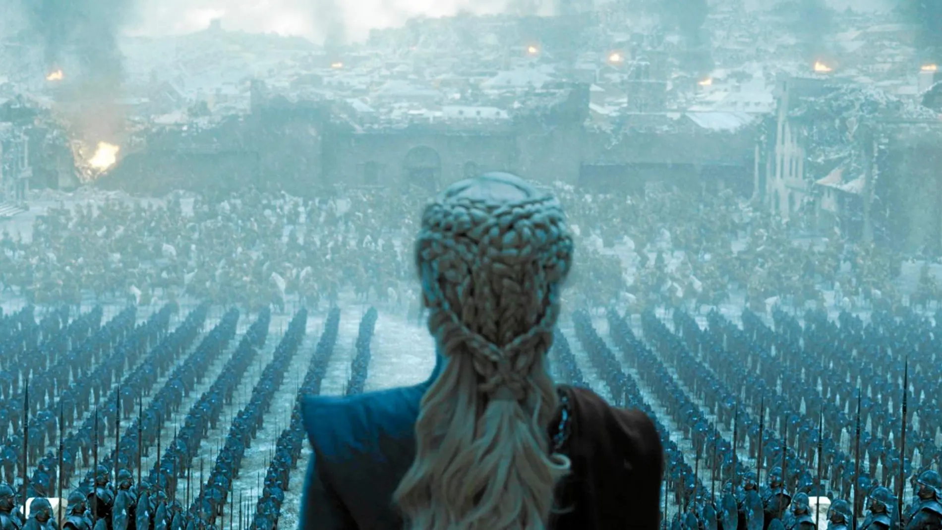 En la imagen, una de las escenas del último capítulo de «Juego de tronos» / HBO
