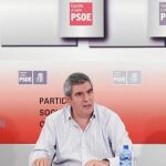 Ana Redondo junto a Julio Villarrubia y Julio Simón presiden el pleno de la Ejecutiva del PSOE