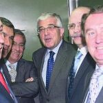 Moliner se reunió con Lorenzo del Río, Damián Álvarez, Francisco Guerrero y los vocales andaluces del CGPJ