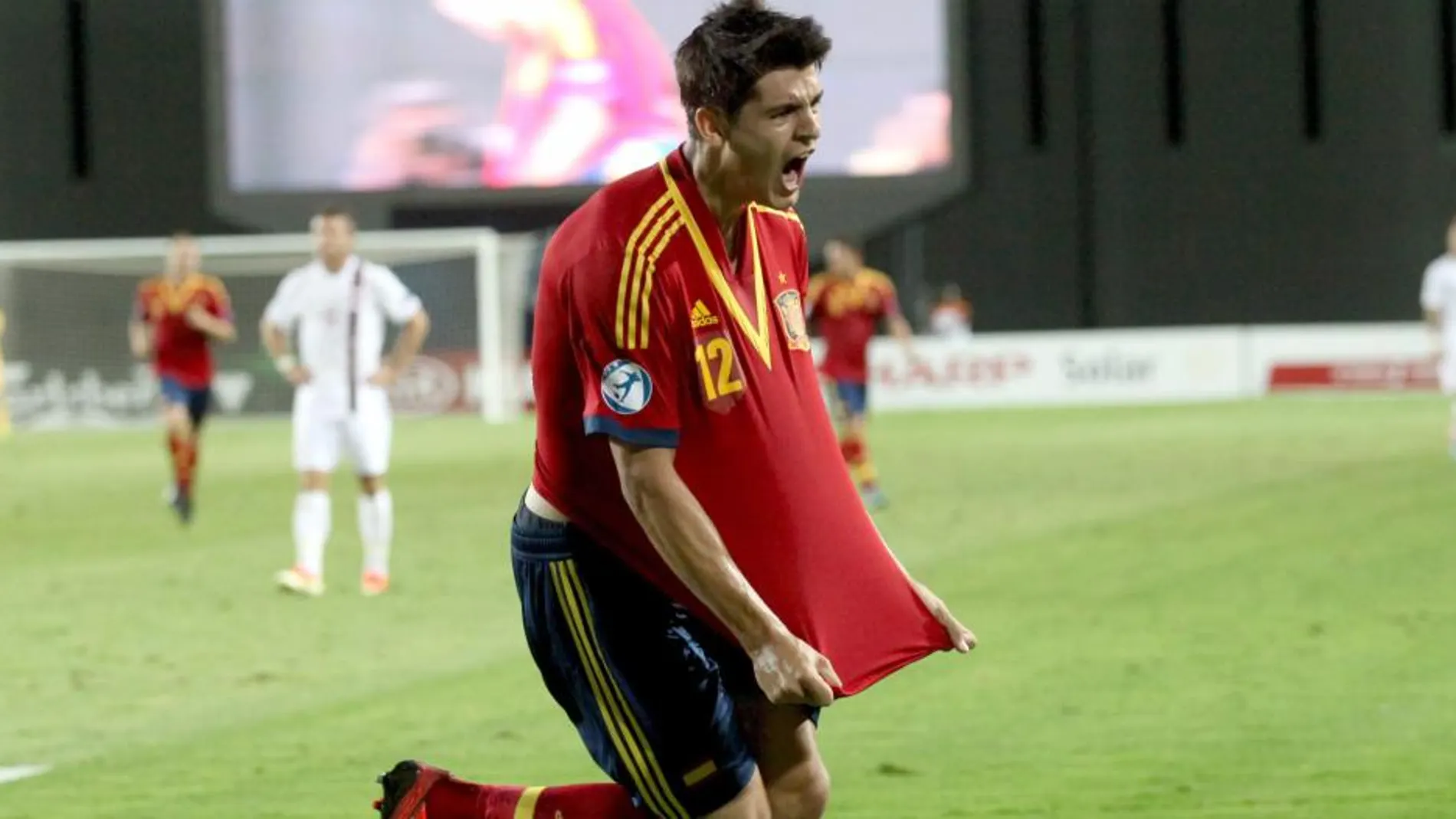Álvaro Morata ha marcado en todos los partidos de este Europeo.