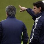Karanka, ayudante durante tres temporadas de «Mou» en el Madrid, no ha querido irse con el portugués al Chelsea para continuar con su carrera de entrenador