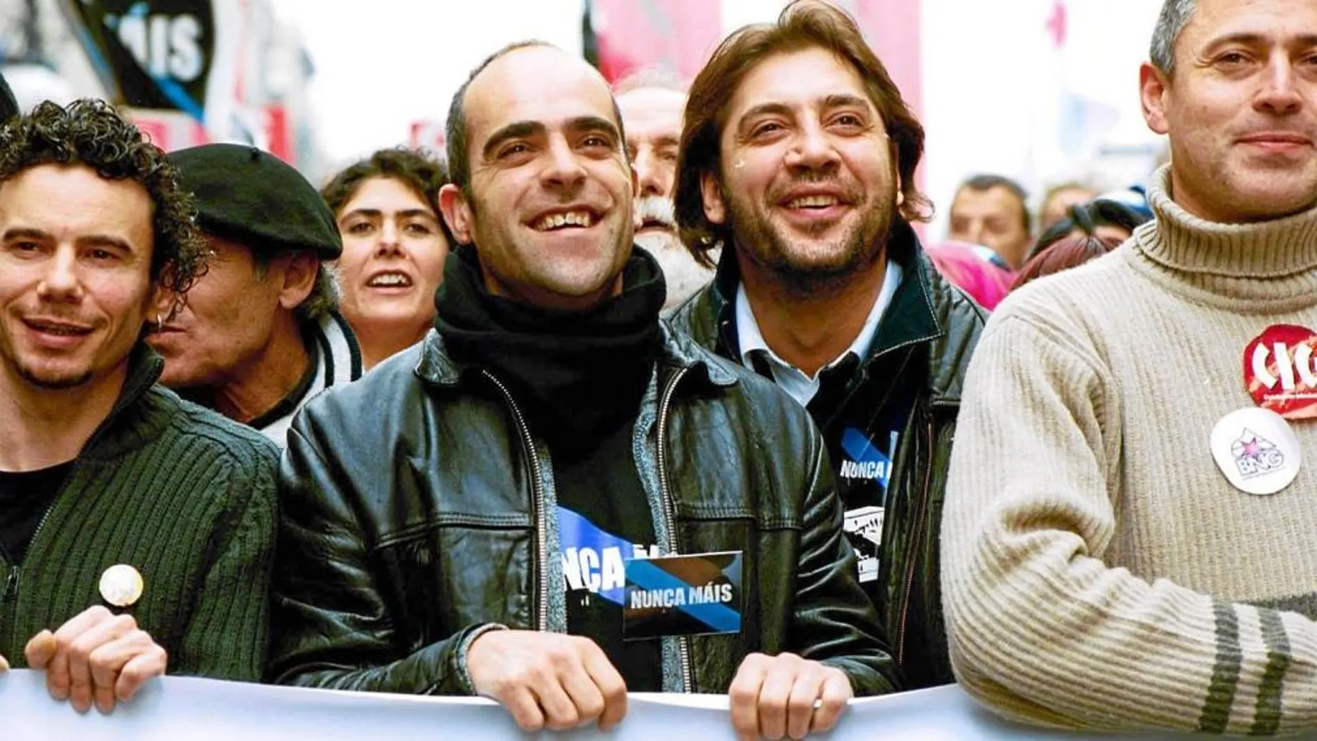 En febrero de 2003 «Nunca Máis» reunió a políticos, sindicalistas y actores de izquierdas en Madrid