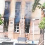 Imágen del incendio