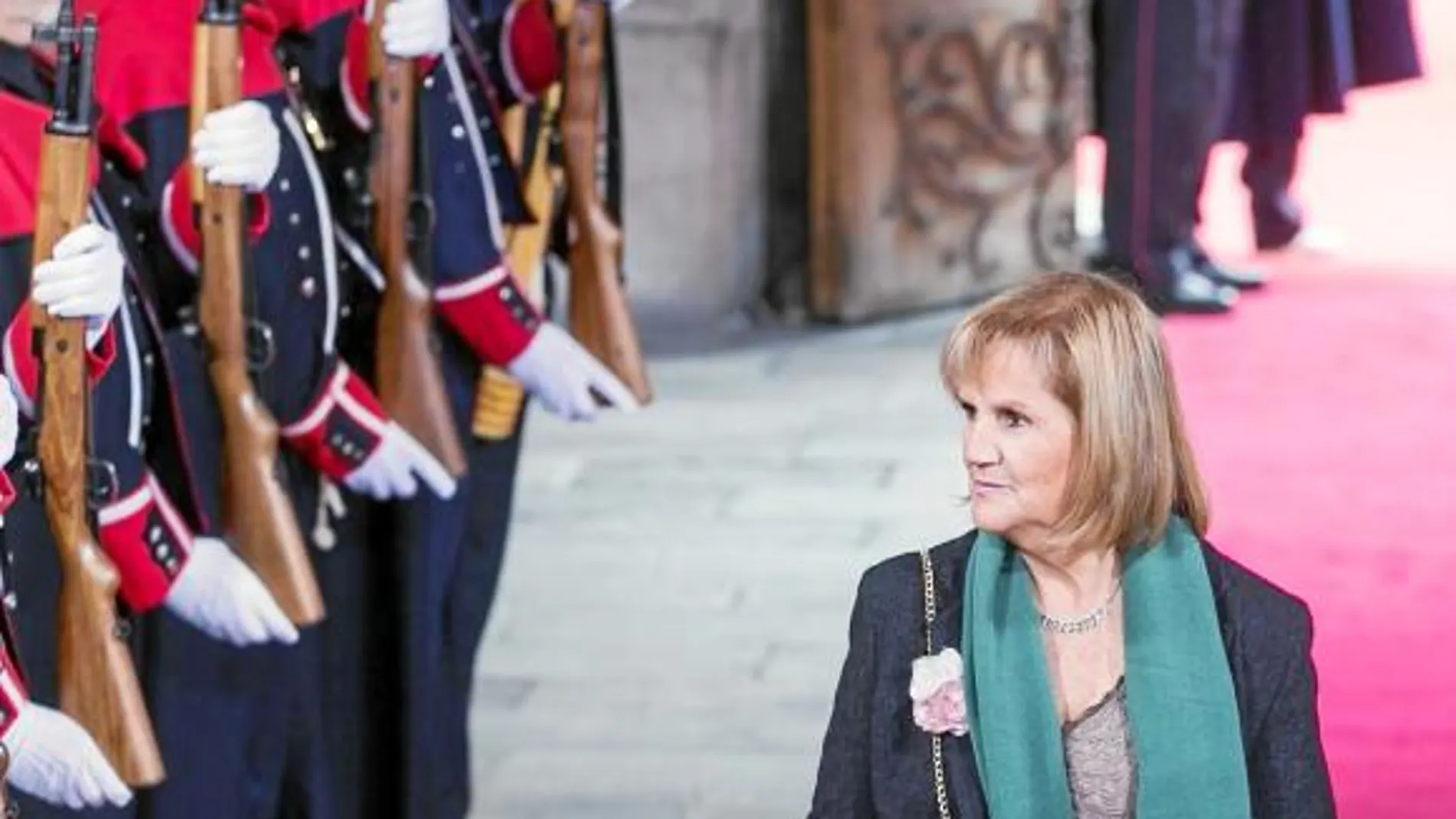 Núria de Gispert como presidenta del Parlament es la segunda autoridad política en Cataluña tras el presidente de la Generalitat