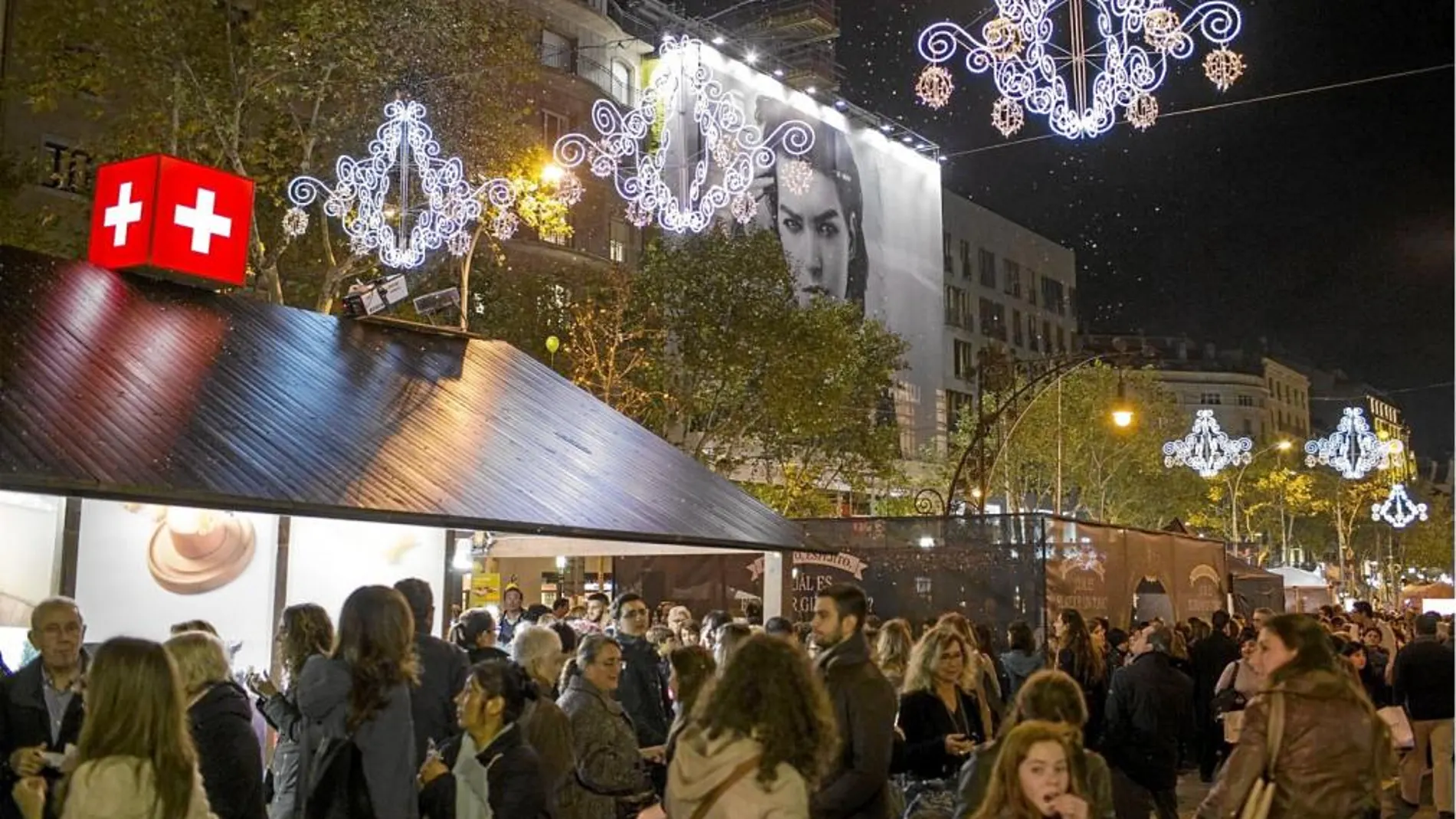 El paseo de Gràcia es una de las zonas de intervención prioritaria en el plan del alumbrado