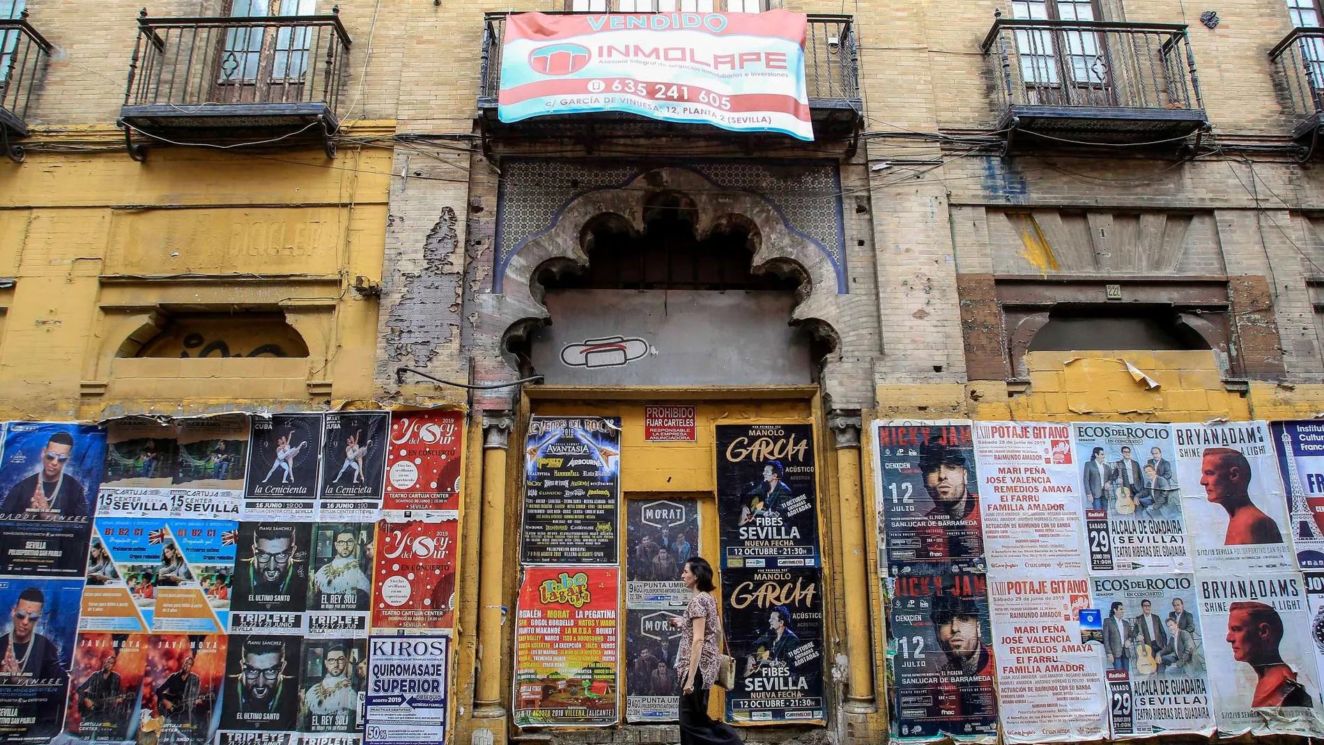 Cine Trajano de Sevilla, obra de Aníbal González / Foto: Manuel Olmedo