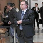 Daniel Fernández compareció ante la Prensa tras declarar ante el juez