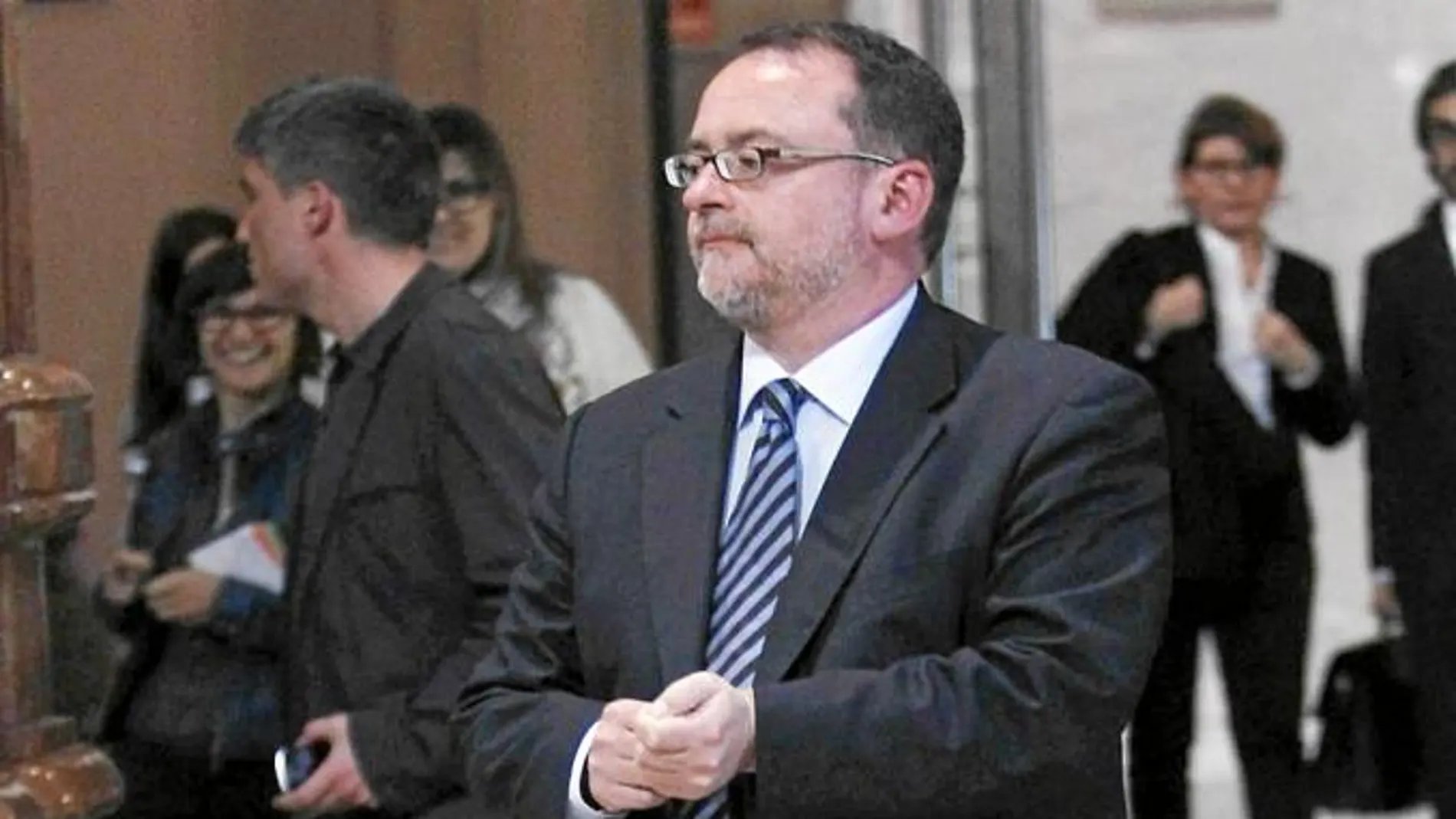 Daniel Fernández compareció ante la Prensa tras declarar ante el juez