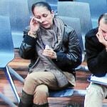 Pantoja, ayer, en la Audiencia de Málaga