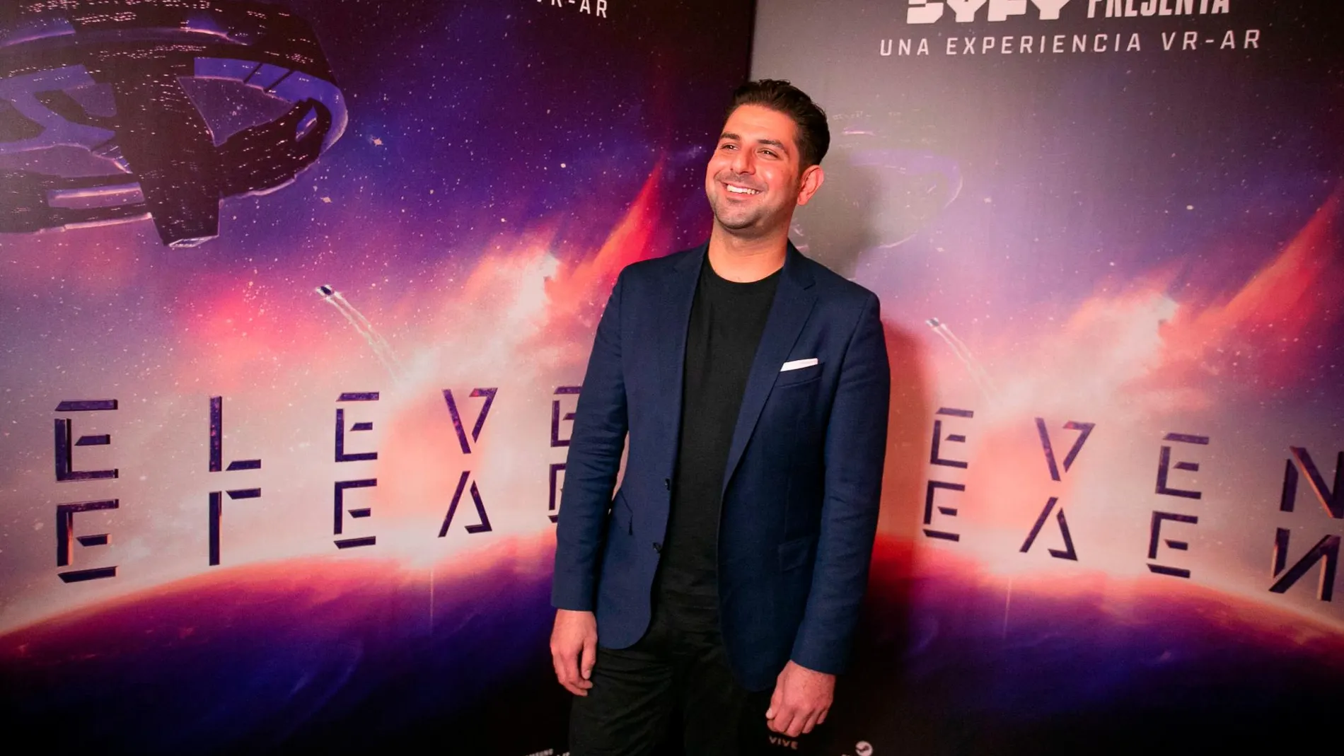 Mehrad Noori en la presentación de 'Eleven Eleven' en Madrid