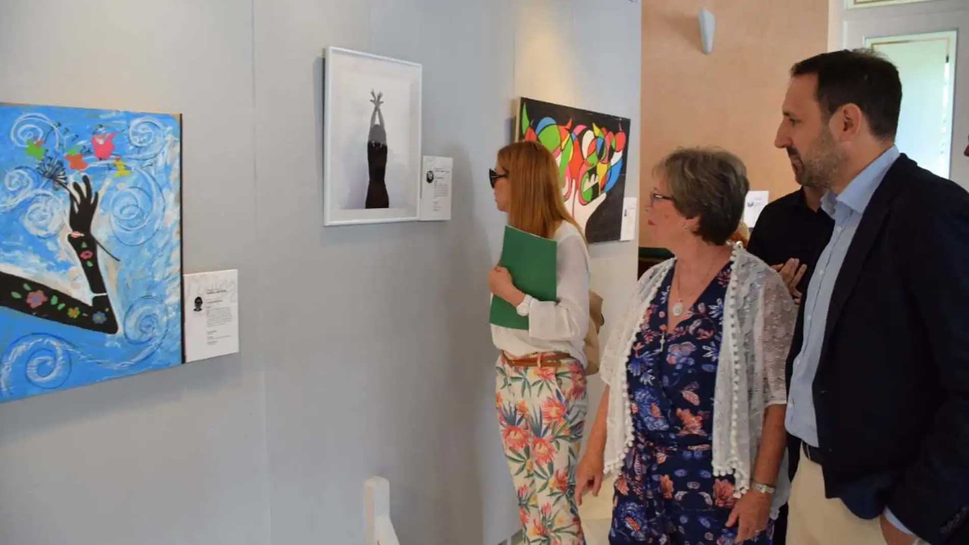 La Casa de las Sierenas de Sevilla acoge una exposición de artistas discapacitados organizada por Paz y Bien /Foto: La Razón