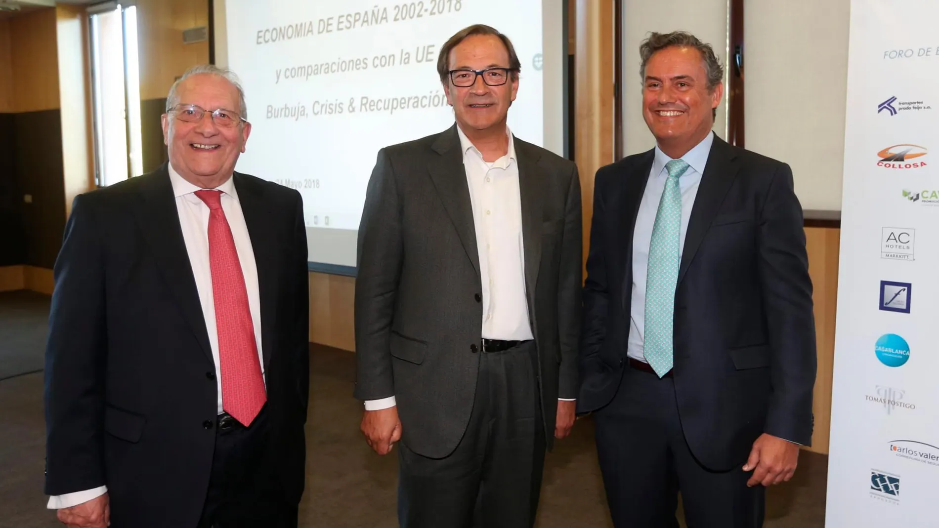 Ramón Mateo, Eduardo Martínez Abascal y Luis Ortiz de Lanzagorta