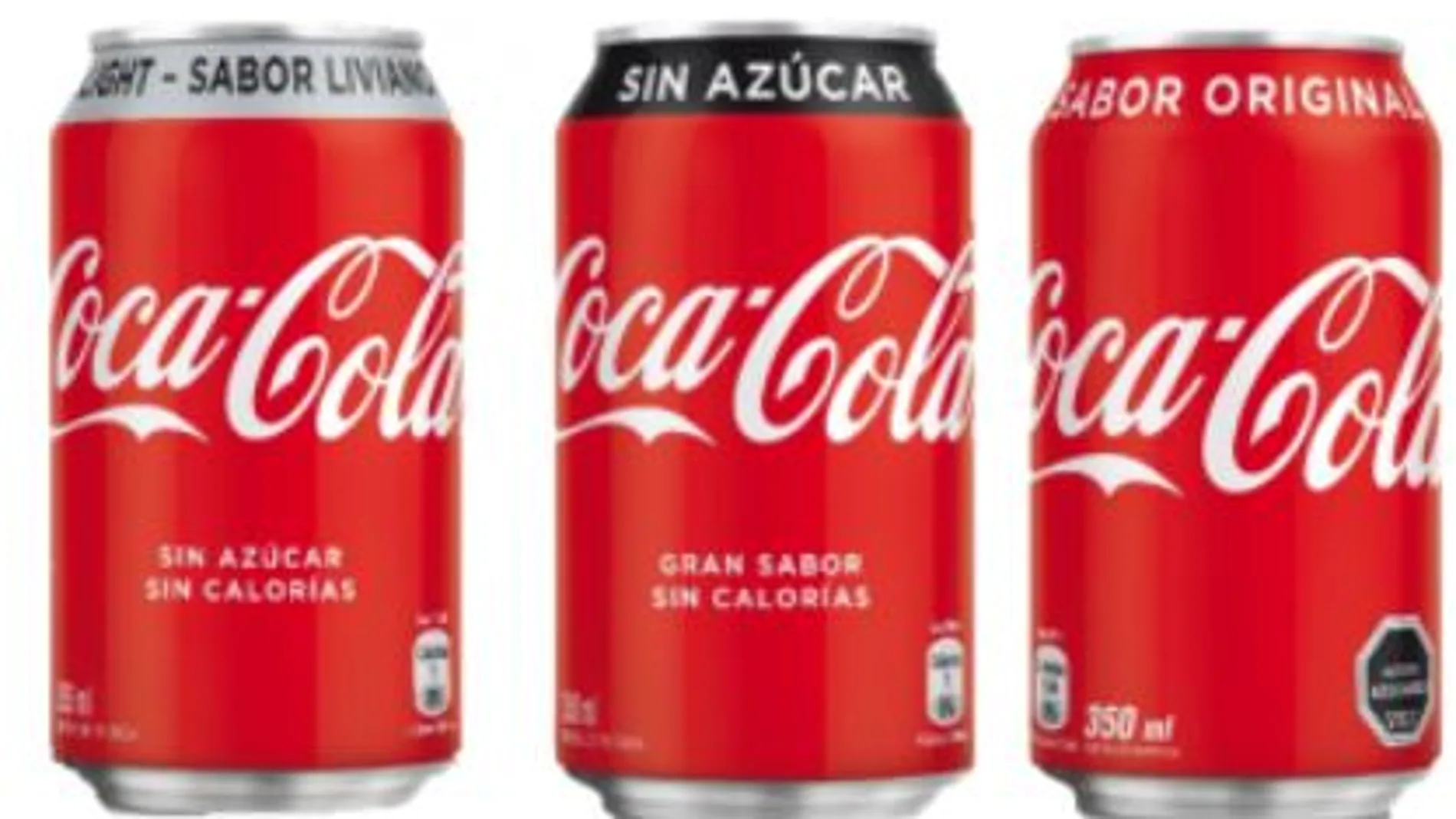 Latas de Coca-Cola