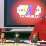 Hugo Chávez en una de las entrevistas que concedió a Mario Silva.
