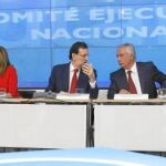 El Comité Ejecutivo Nacional del Partido Popular reunió ayer en la sede de Génova a la cúpula del partido