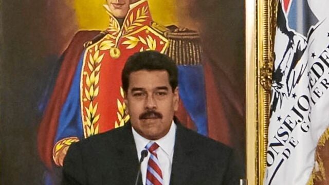 Nicolás Maduro preside una reunión del Gobierno, el pasado miércoles
