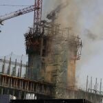 Imagen del incendio