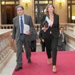 Millo y Sánchez-Camacho, en el Parlament la pasada semana