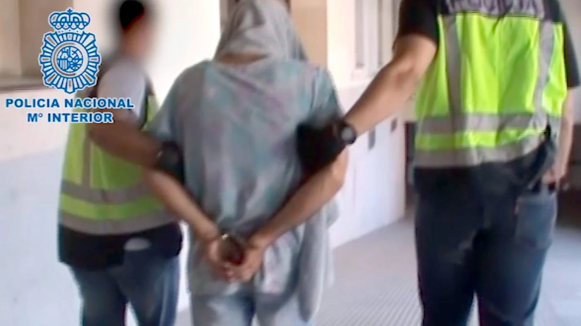 Momento e la detención de Pedro Luis Gallego el 14 de junio de 2017 en Segovia