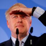 Boris Johnson en el acto de lanzamiento de su candidatura al liderazgo “tory”/Reuters