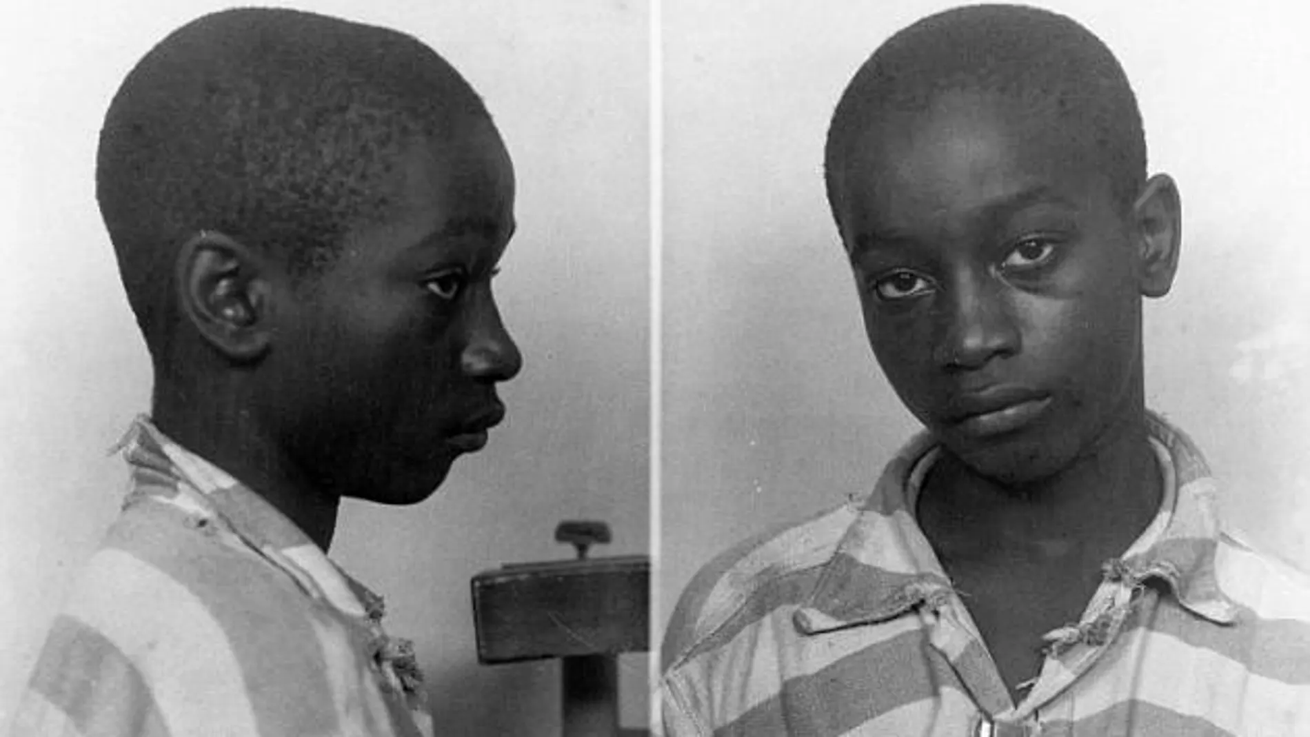 Ficha policial del George Stinney, de 14 años