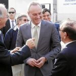 El presidente Fabra presentó el memorándum en la sede ilicitana de la Comunidad de Riegos de Levante