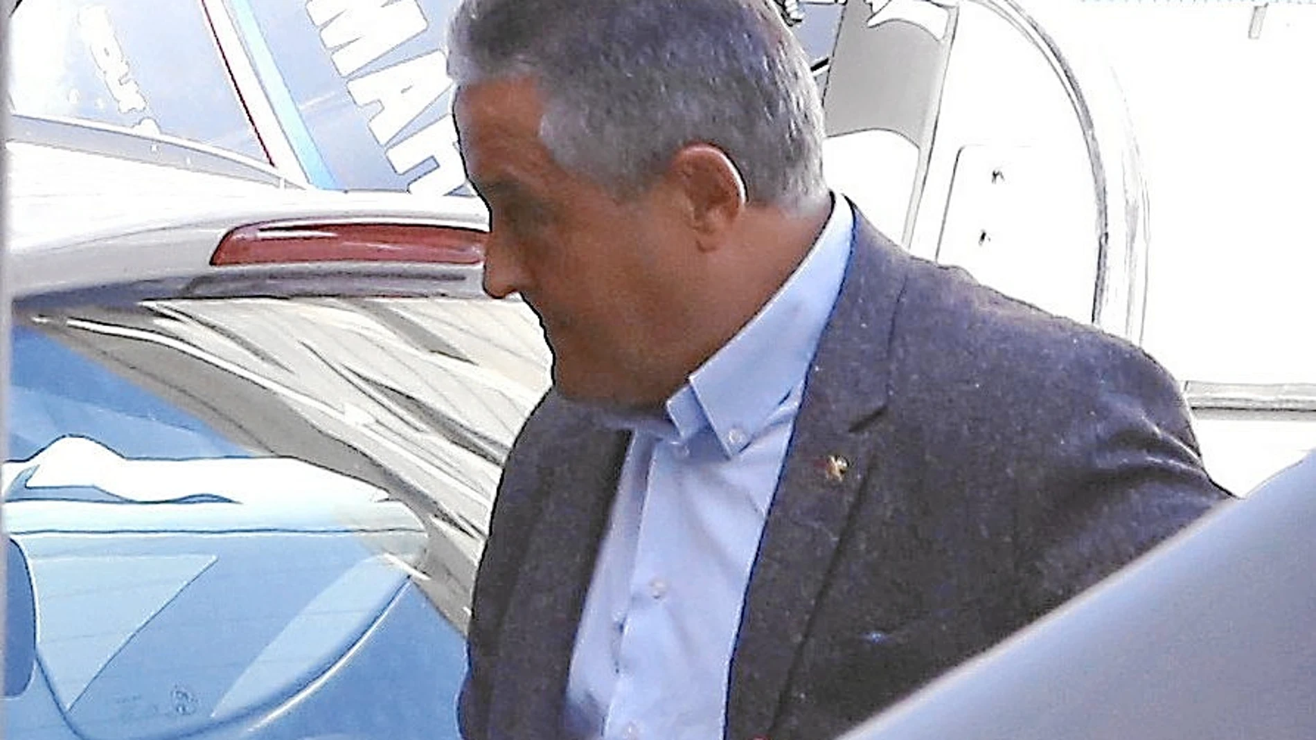 Pablo Martínez, esposo y padre de las dos detenidas