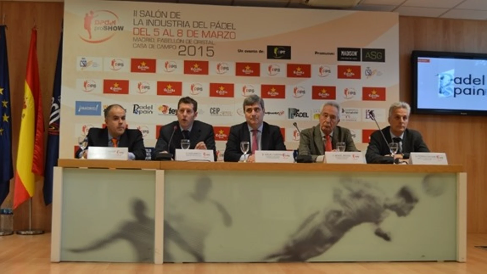 Presentación del Padel Pro Show.