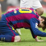 Un partido para olvidar: Messi ni siquiera disparó entre los tres palos