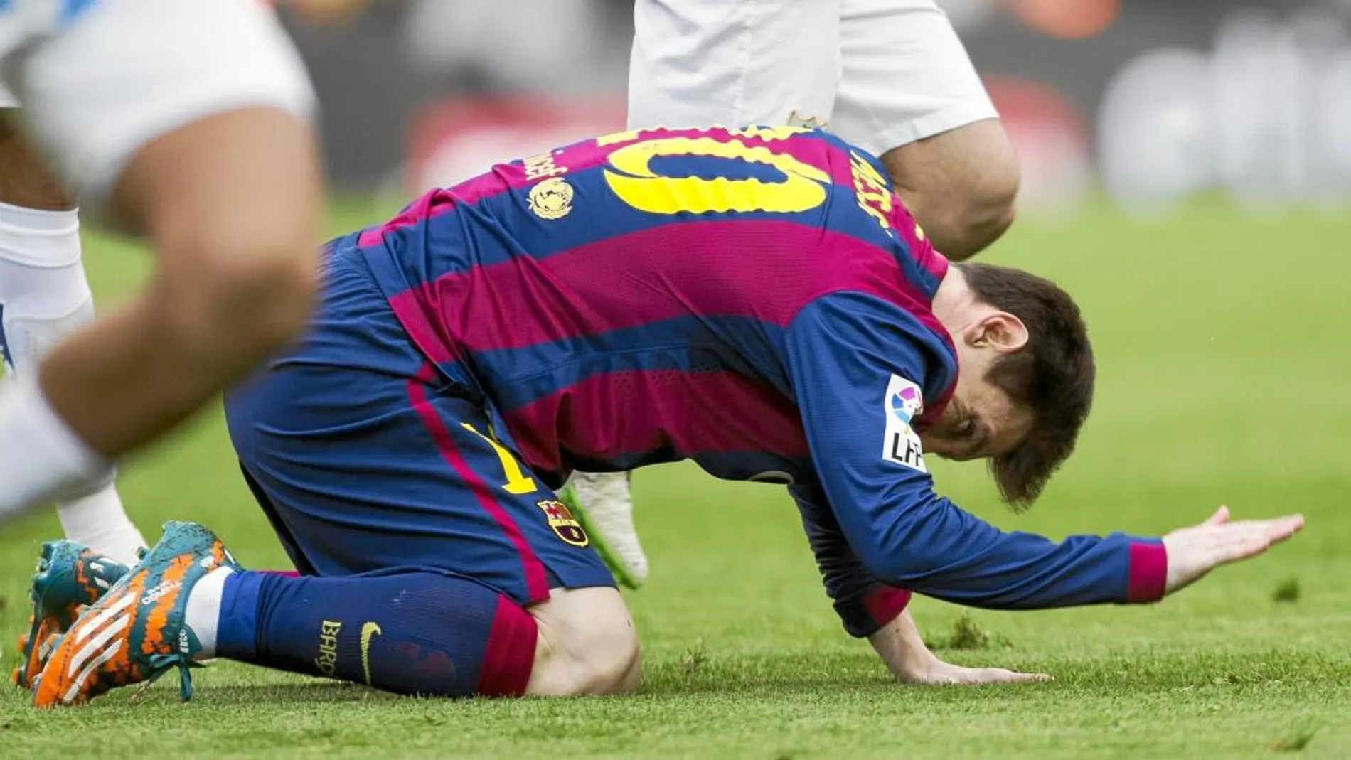 Un partido para olvidar: Messi ni siquiera disparó entre los tres palos