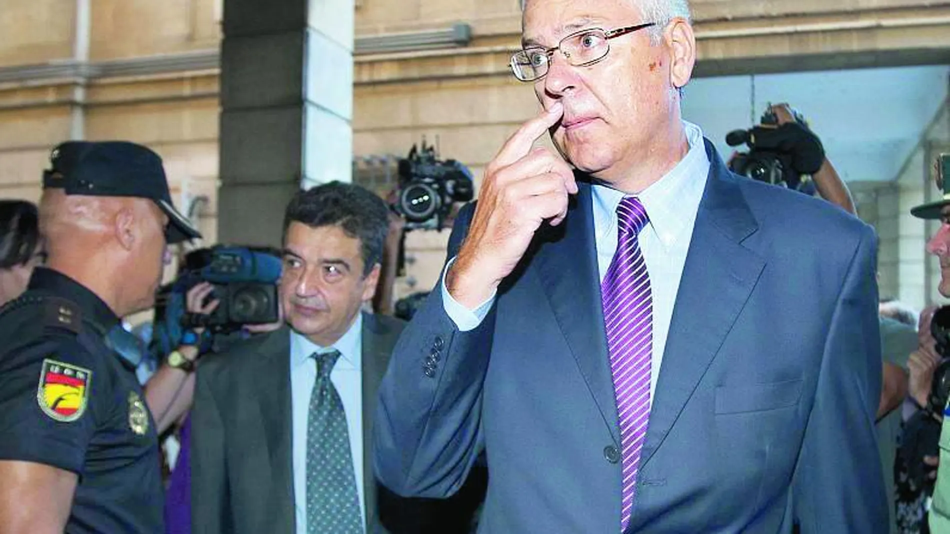La juez Alaya toma de declaración a Manuel Gómez