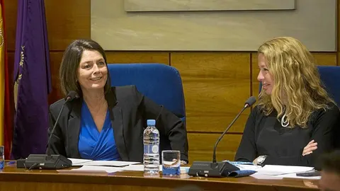 La alcaldesa del municipio, Paloma Adrados, en el Pleno del jueves