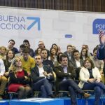 El presidente del PP de la Comunitat Valenciana, Alberto Fabra, clausura el acto de la Tribuna para la Regeneración Democrática del PPCV