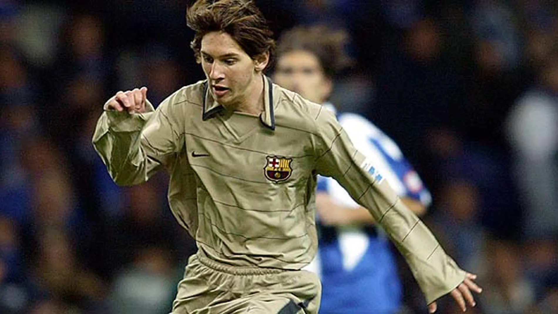 Messi, el día de su estreno culé frente al Espanyol