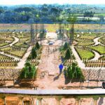 Una vista de cómo ha quedado el jardín tras la restauración de Lucía Serredi