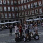 Turistas en la Plaza Mayor de Madrid