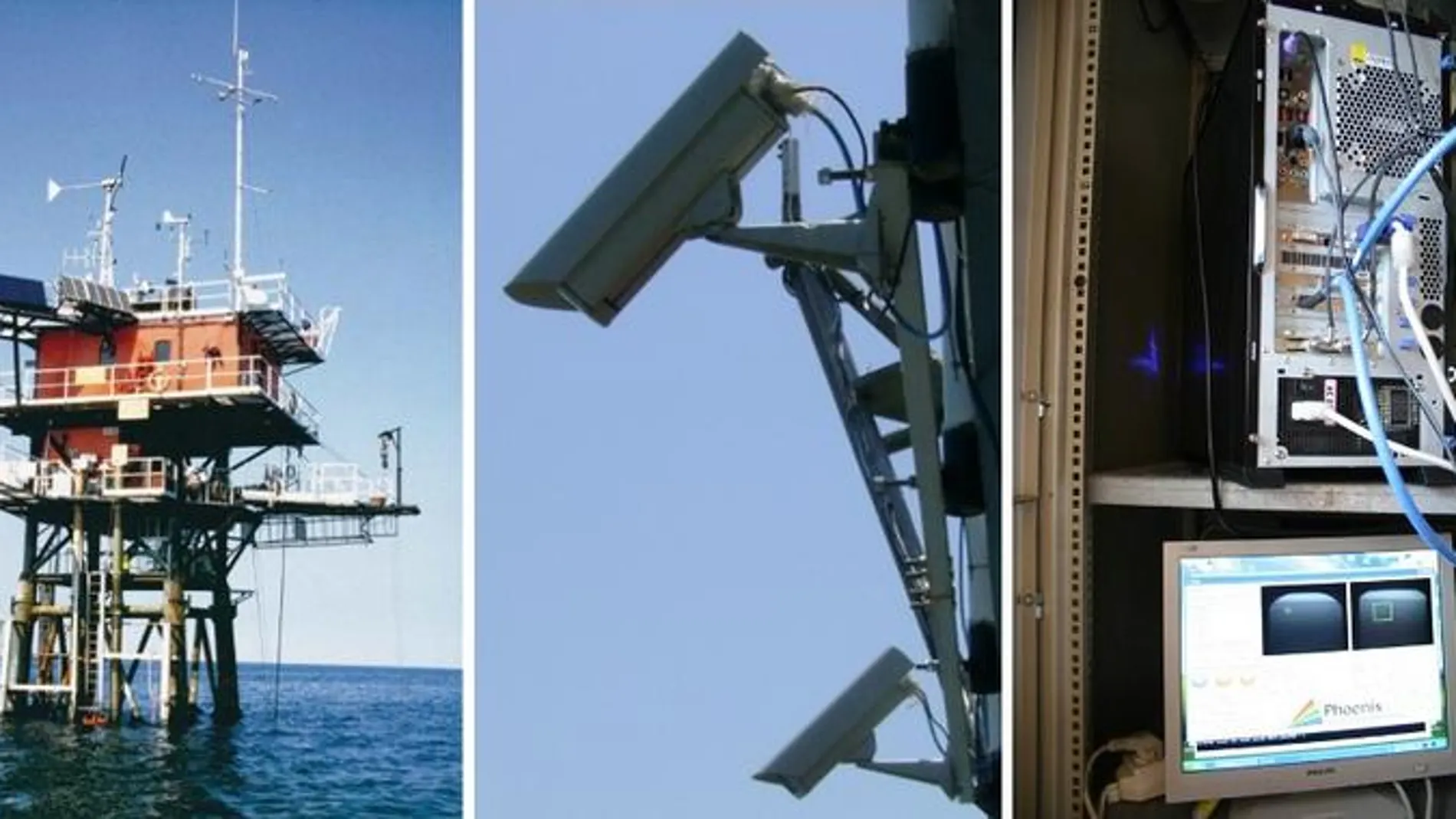 Sistema de observación remota de estados del mar con visión artificial: plataforma Acqua Alta en el Mar Adriático, cámaras a 12 m sobre el nivel del mar y dispositivo de adquisición de vídeo