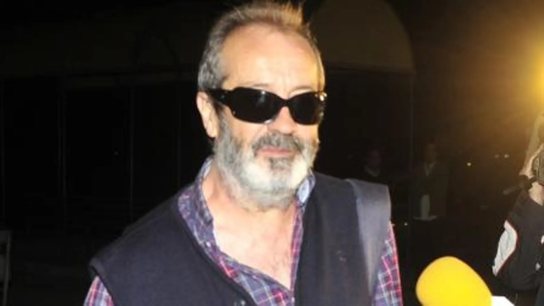 Juan Lanzas, a su salida de la cárcel el pasado mes de noviembre.