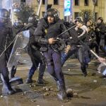 Los altercados del pasado sábado en Madrid han reabierto el debate sobre la regulación de las manifestaciones