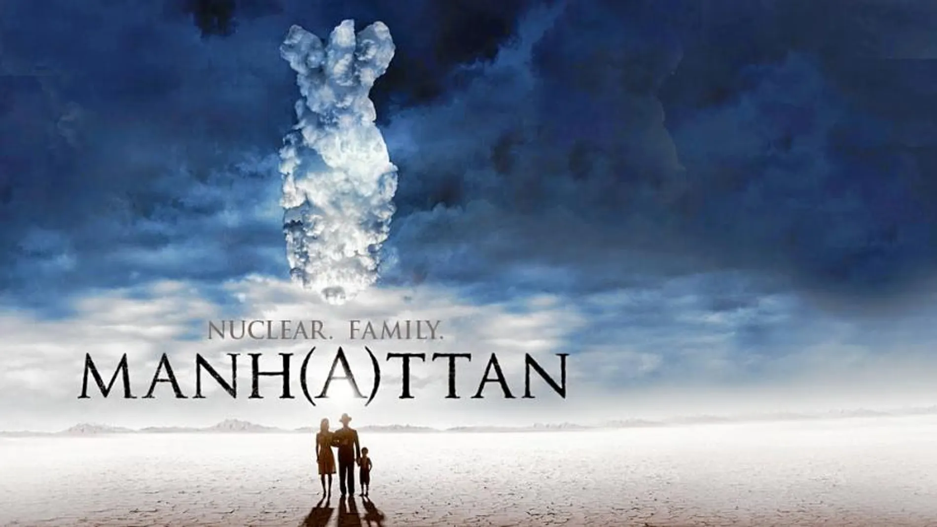 Cartel promocional de la serie de WGN America «Manhattan», que acaba de añadirse a los estrenos de Movistar Series