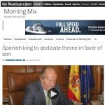 Diarios de EE.UU. destacan «liderazgo» de Juan Carlos en la transición
