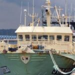 Imagen de archivo del barco hundido cerca de las Islas Cíes