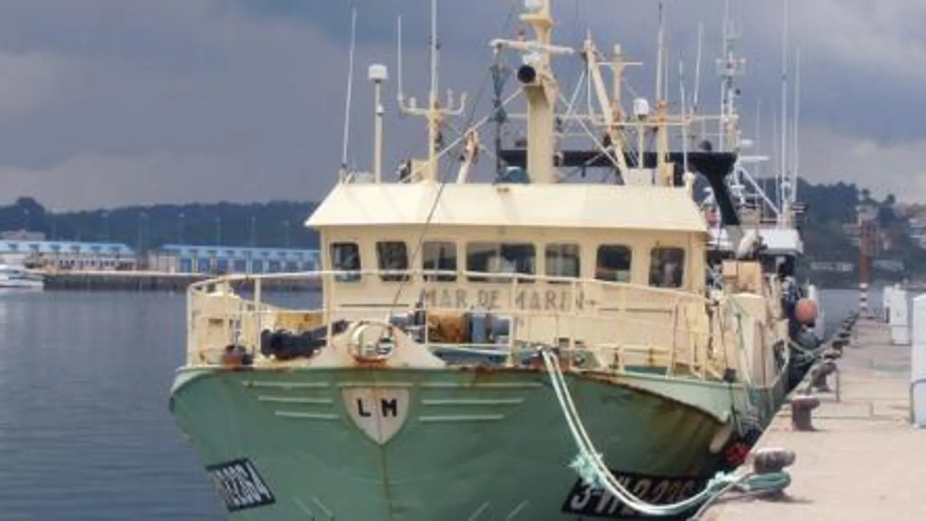 Imagen de archivo del barco hundido cerca de las Islas Cíes