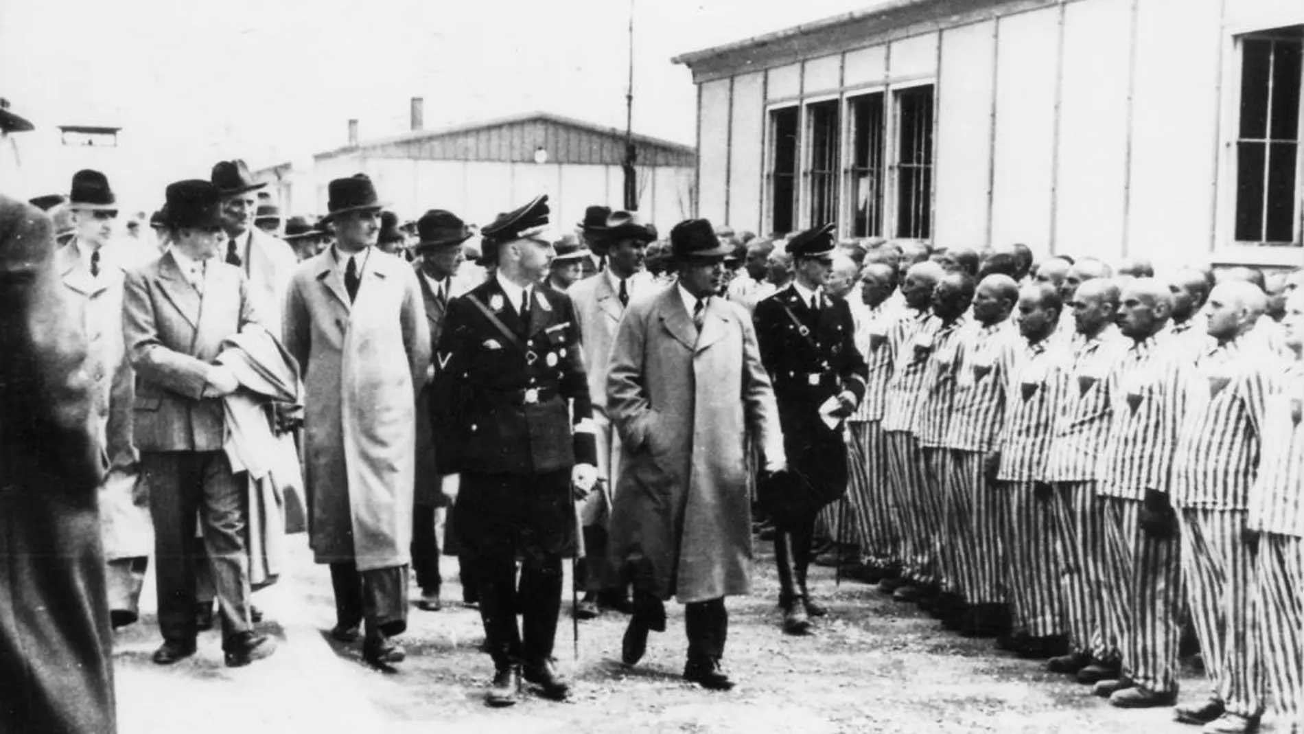 El jefe de las SS, Heinrich Himmler, instaló su Instituto Entomológico en el campo de Dachau, donde se inoculaba la malaria a prisioneros