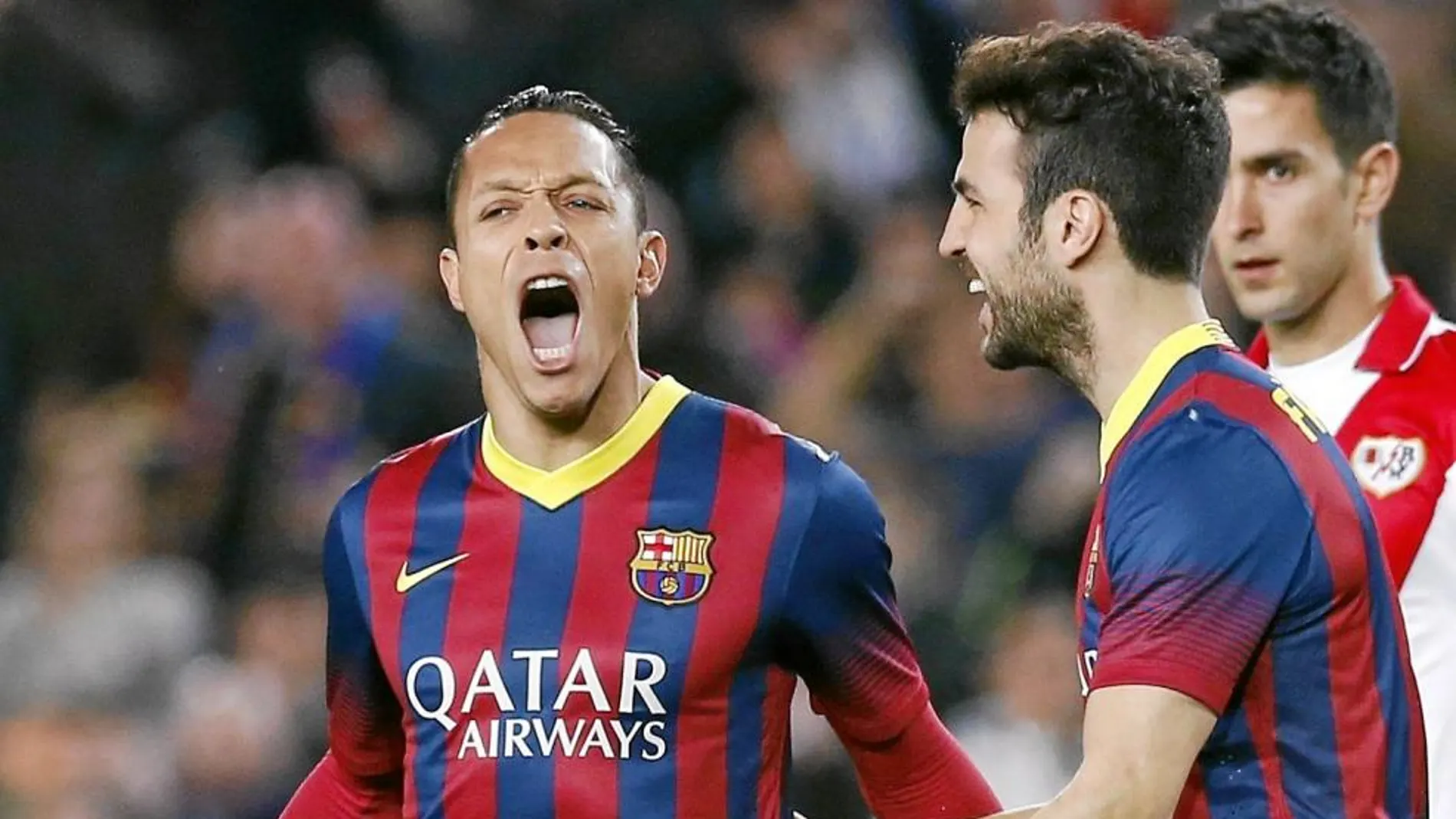 Adriano marcó ayer su tercer gol en Liga este curso