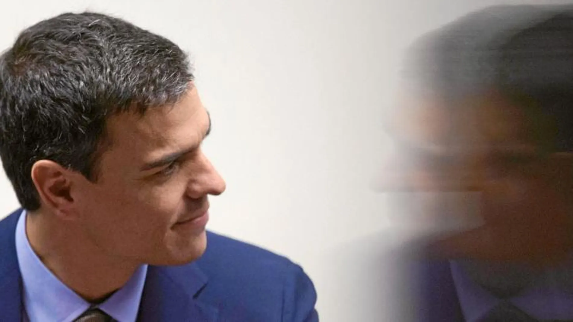 El líder del PSOE, Pedro Sánchez, ayer en Barcelona