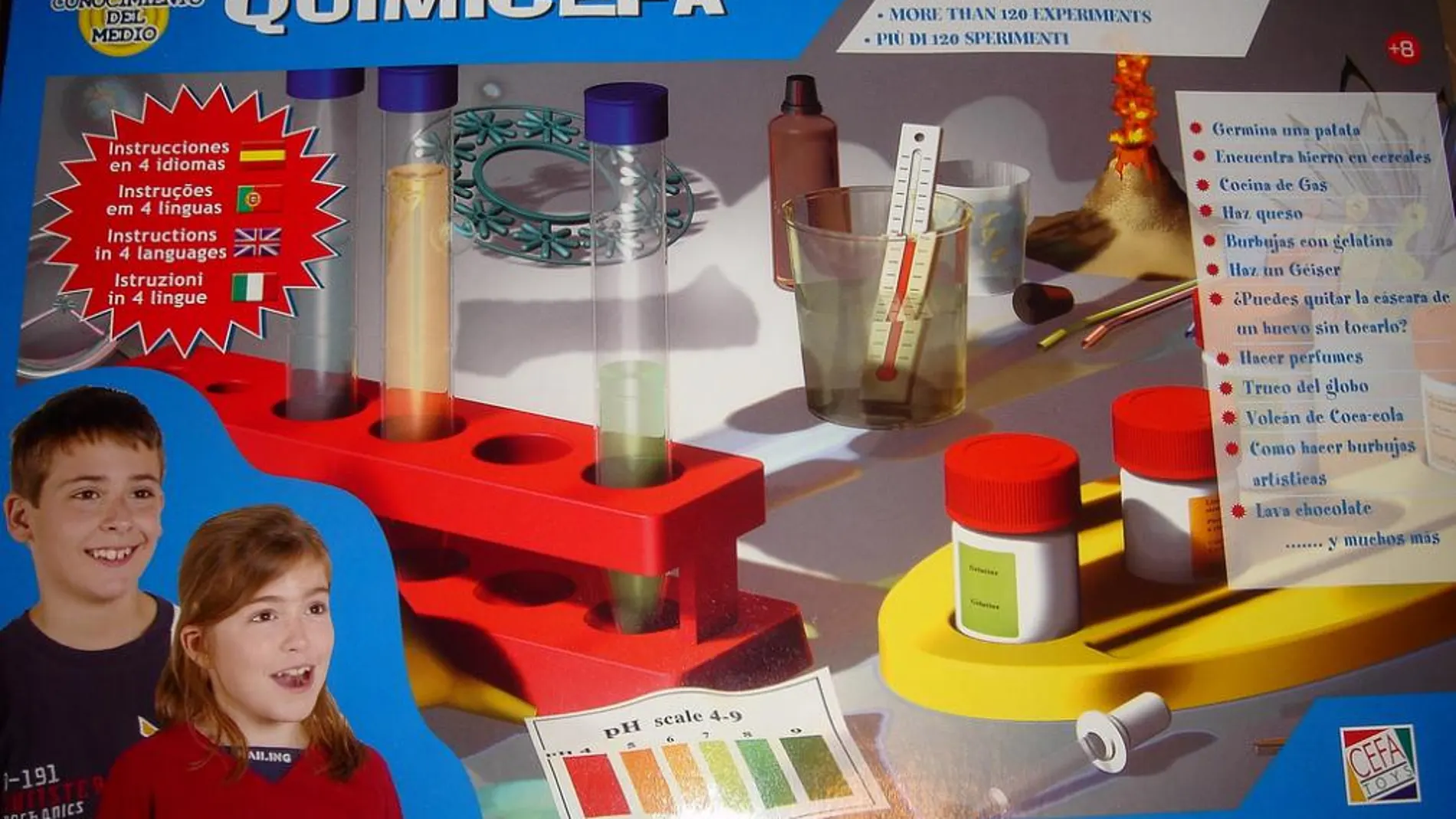 Quimicefa y otros mitos del juguete científico en España
